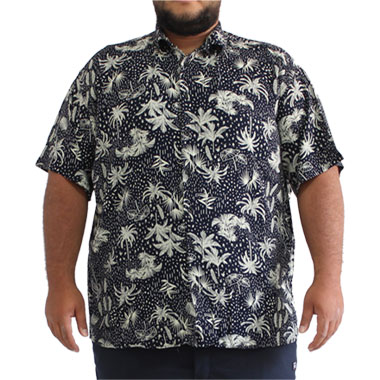 پیراهن هاوایی سایز بزرگ کد محصولHUBI010